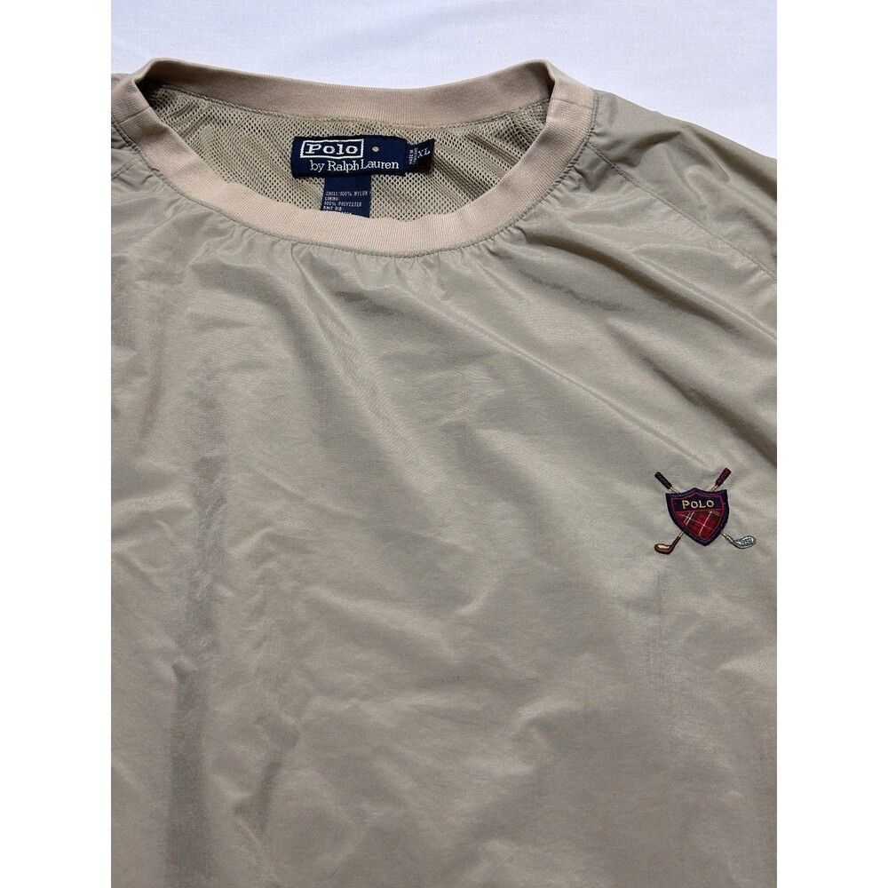 Polo Ralph Lauren Mens Size XL Mesh Lined Golf Windbreaker Vintage Logo *READ - Picture 6 of 14